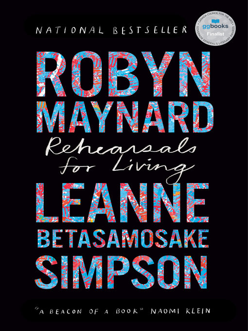 Title details for Rehearsals for Living by Robyn Maynard - Wait list